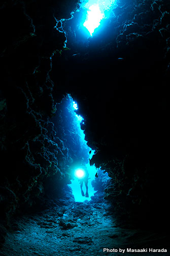 The light shining through the arches and tunnels is fantastic and beautiful.