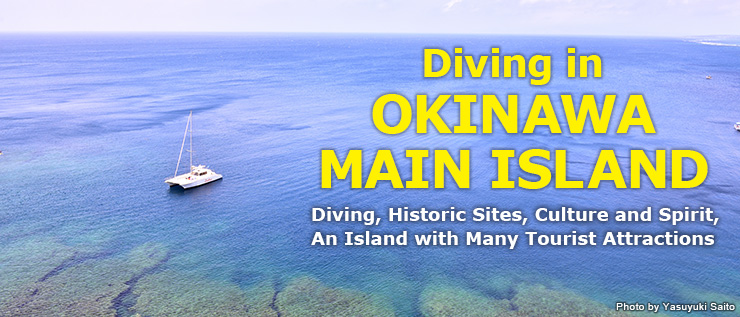 Diving, Historic Sites, Culture and Spirit, An Island with Many Tourist Attractions Diving in OKINAWA MAIN ISLAND